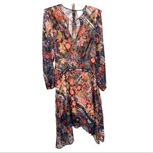 NWT Foxiedox boho long sleeve midi dress